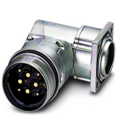 Phoenix Contact M40 Rotatable Receptacle; SM-7EPWN8AA700; Male; 8-Pin; N Key; Front Mount; Crimp Contacts